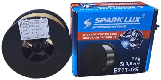 Сварочная проволока порошковая Spark Lux E71Т-GS 0.8 мм, 1кг