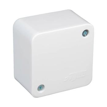 Коробка распаячная TYCO, 65002, для о/п, 55х55х40х32мм 2 Клемника, Белая 