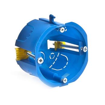 Коробка установочная ТYCO, 10176, ГСК для гипсокартона и полых стен, уст. D=65мм, Н=45мм