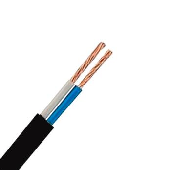Провод ШВВП 2x0.75 0,38 кВ черный ГОСТ ЕКТ 