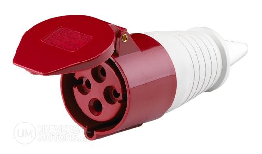 Переносная розетка  224 3р+ре 32А 380В IP44 UNIT 