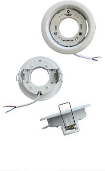 Светильник встраиваемый (рамка) под лампу GX53 Prosvet белый 