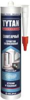 Герметик TYTAN Силиконовый санитарный, цвет прозрачный 280 мл