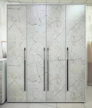 ШКАФ МАРСЕЛЬ 4-2 КАРКАС ДУБ ВОТАН ФАСАД ЛДСП АЗУЛ ОНИКС 