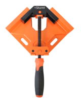 1078-10-70 Струбцина угловая, 2x70мм, глубина зажима 70мм, угол зажима 90°, Sturm!