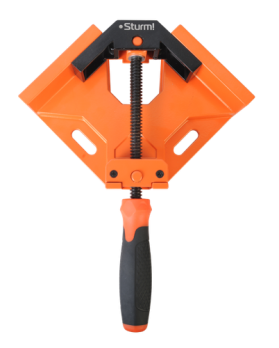 1078-10-70 Струбцина угловая, 2x70мм, глубина зажима 70мм, угол зажима 90°, Sturm!
