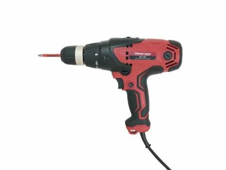 ДС1-400 Дрель-шуруповерт 400Вт,сеть,реверс,ПОДСВЕТКА,бита PH2*75мм в комплекте,Энергомаш ГАРАНТ