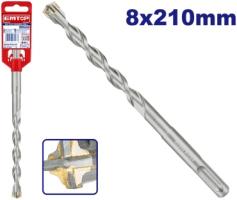 EHDR220803 - EMTOP Бур крестовой SDS Plus, 8 X 210мм