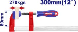 ECLPF08101 - EMTOP Струбцина тип F, 80x300мм