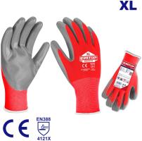 ENGV0102 - EMTOP Перчатки нитриловые с манжетой, маслостойкие, XL