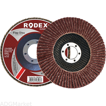 Лепестковый шлифовальный диск 180 х 22 мм, зернистость Р40, RZF0480 RODEX