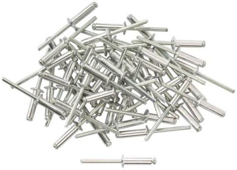 Заклепки вытяжные алюминиевые 4 х 20 мм пачка