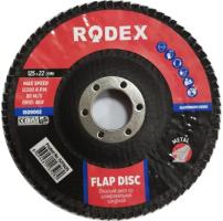 Лепестковый шлифовальный диск (Aluminia) 125мм 40 зерно RZF0425 RODEX