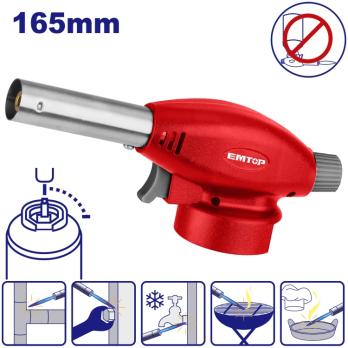 EMFG1602 - EMTOP Горелка-насадка газовая, пьезоподжиг 