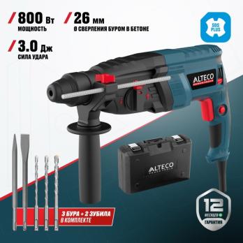 Перфоратор SDS PLUS RH 850-26 ALTECO 