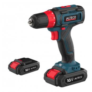 Аккумуляторная дрель шуруповерт CD 16-30 2x1.5 Ah ALTECO