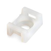 Площадка под винт Deluxe, ПМ 22х16х4мм, белая