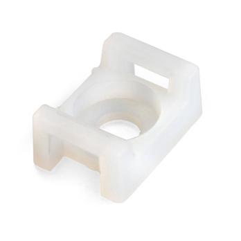 Площадка под винт Deluxe, ПМ 22х16х4мм, белая