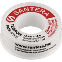 Фум-лента SANTERA для уплотнения резьбовых соединений 12 мм х 10 м