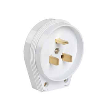 ВПпл10-01-Ст Вилка разборная для плиты з/к 32А белая IEK 