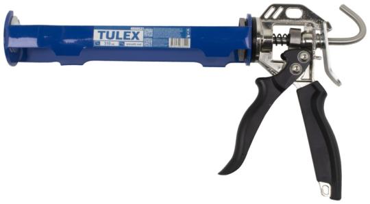 Пистолет для герметиков TULEX 4000531 усиленный скелетный, гладкий шток, 310 мл
