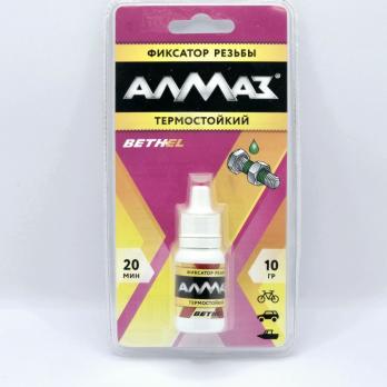 Фиксатор резьбы Алмаз термостойкий, 10 г