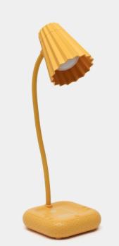 Настольный светильник Desk lamp, квадрат, желтый