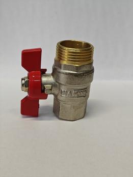 Кран шаровый PANTERA папа 3/4 мама 1/2 