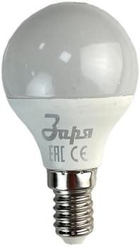 Лампа G45 Заря Эконом 15w Е14 6000-6500K LED