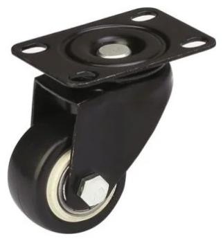 Колесо усиленное поворотное на подшипнике, d=38 мм