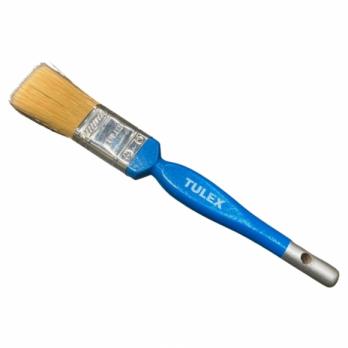 Кисть плоская TULEX 110025, смешанная щетина, деревянная рукоятка, 25мм