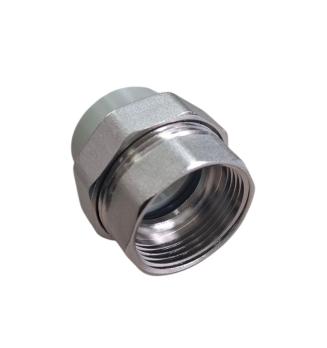 Муфта разъемная ППР с вн. рез.  серый 32x1 1/4