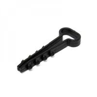 Дюбель-хомут ДХП 10-5мм черный Fortisflex