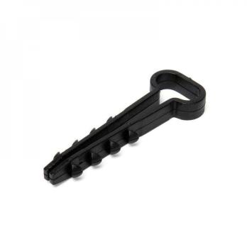 Дюбель-хомут ДХП 10-5мм черный Fortisflex