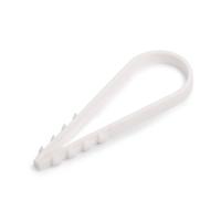 Дюбель-хомут ДХ 19-25мм белый Fortisflex