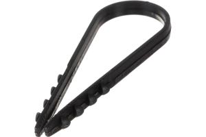 Дюбель-хомут ДХ 19-25мм черный Fortisflex 