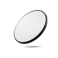 Светодиодный светильник LED ДПО DISK ЧЕРНЫЙ 45W 3600Lm d370x55 6500K IP20 MEGALIGHT