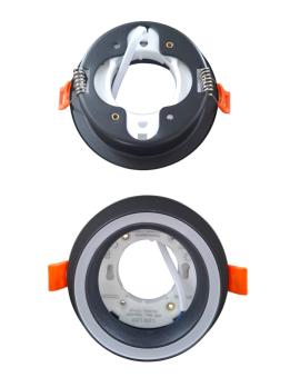 Светильник встраиваемый (рамка) под лампу GX53 Lux Led 102 черный 