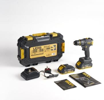 Шуруповерт аккумуляторный бесщеточный UDIS CDAX-21BL 21V