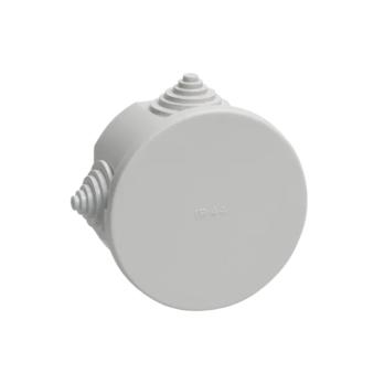 Распределительная коробка для о/п d75х40 мм IP44 (4 гермоввода) КМ41237 IEK 
