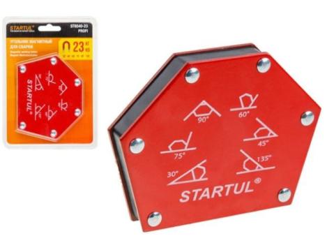 Угольник магнитный для сварки 23кг STARTUL PROFI (ST8540-23) (струбцина магнитная)