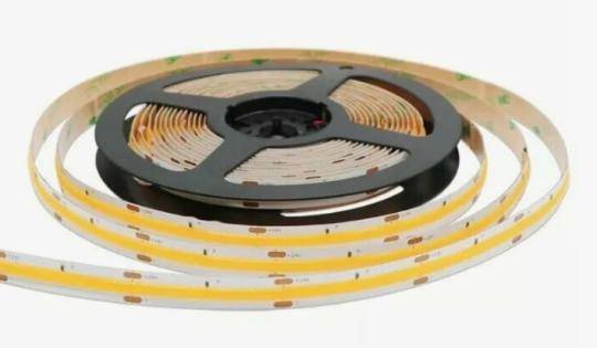 Светодиодная лента COB-312LED-8MM DC24V IP20 4000K 10M 10W/M