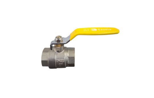 Кран шаровой для газа CASELA 30113 DN25FF рычаг