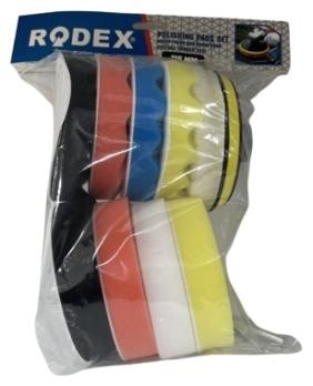 Набор губок для полировки 115мм Rodex RZP115P