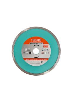9020-04-180x22-WC Алмазный диск, влажная резка, непрерывный 180мм Sturm!