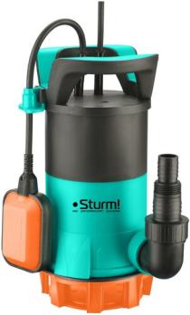 WP9745PVU Насос погружной 3 в 1 Sturm!, 450Вт, част. до 30мм, 200л/мин, напор 6м