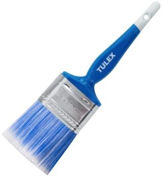 Кисть плоская TULEX 121050, искусственная щетина, пластиковая рукоятка, 50мм