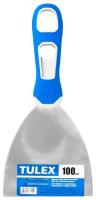 Шпатель фасадный TULEX, усиленный, нержавеющий, 2-х компонентная ручка, 100мм, 3001110
