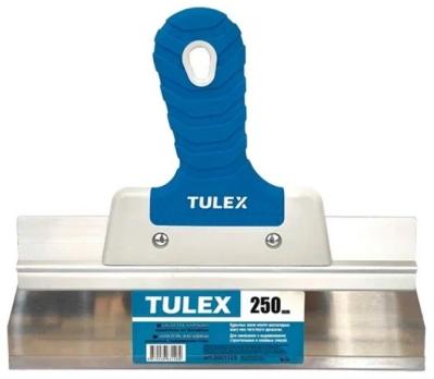 Шпатель фасадный TULEX, усиленный, нержавеющий, 2-х компонентная ручка, 250мм, 3001125