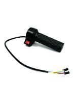 Ручка газа для электровелосипеда с переключателем скоростей (1–2–3)